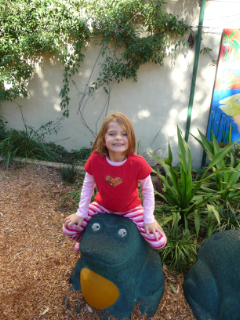 Hanging out at our local park